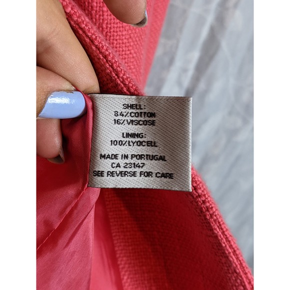 Talbots Collection Vintage Italian Fabric Cropped Jacket 12 - Picture 4 of 5